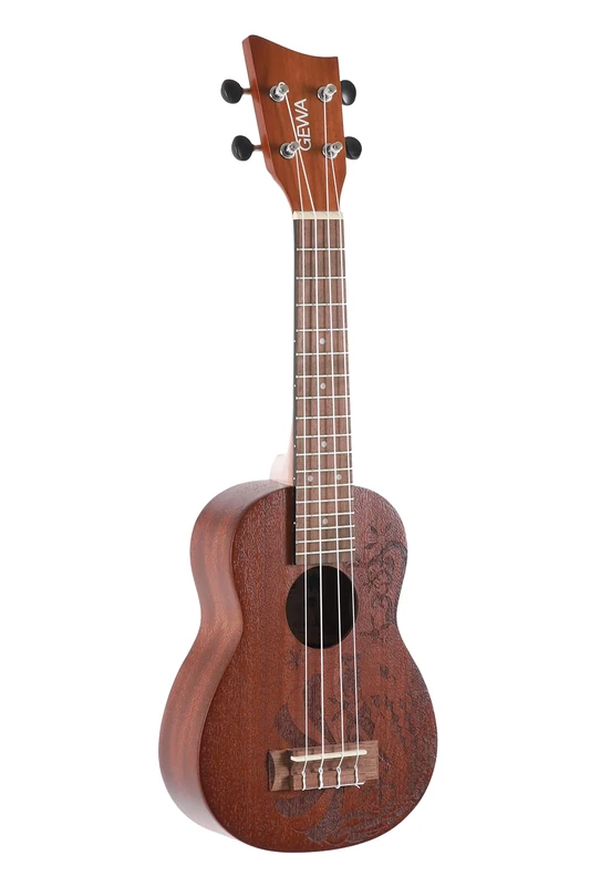 GEWA Sopran ukulele Manoa KT-SO-NIPPON Sapelli Nippon silk Matt finish with Gig Bag
