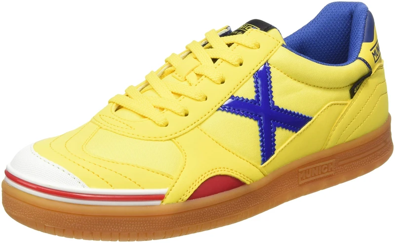 Munich Unisex Children's Gresca Kid's Sneakers, Black Yellow, 26 EU