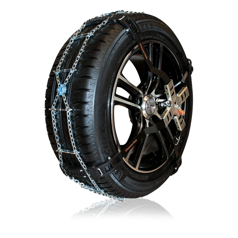 Weissenfels AUTOMATIC N890 Approved Snow Chains 1 Pair – Recommended for Medium and Large Cars, SUV and Crossover Vehicles, NM91N890STD