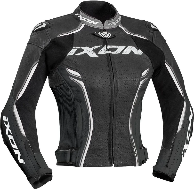 Ixon Motorcycle jackets Vortex Lady Jkt Black/White, Black/White, XL