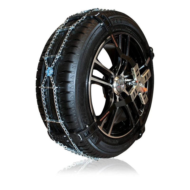 Weissenfels AUTOMATICA N893 – Approved Snow Chains, 1 Pair – Recommended for Medium and Large Cylindered Cars, Suv and Crossover Cars NM91N893STD