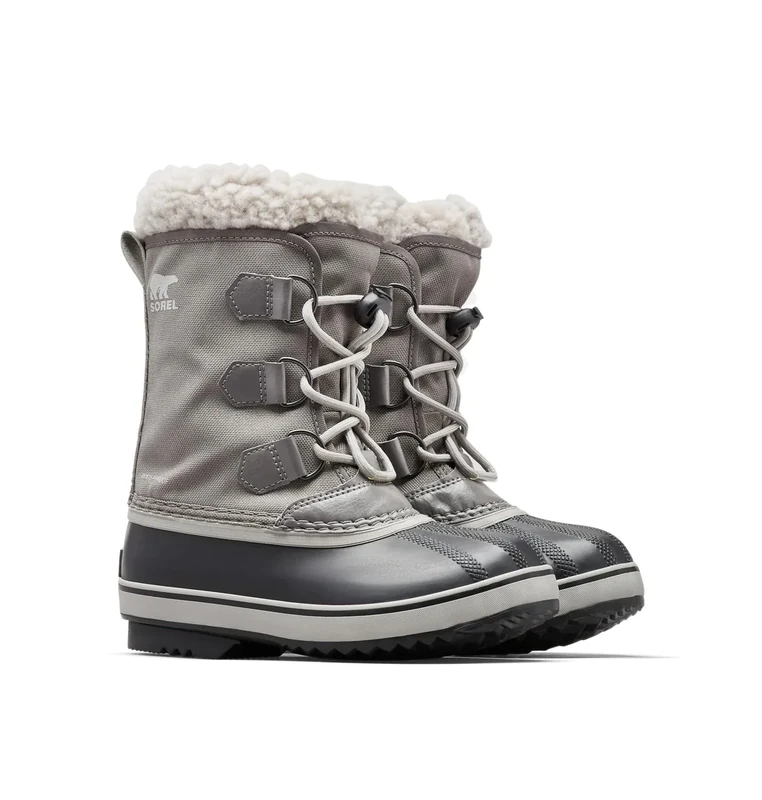 Sorel Yoot Pac Nylon Wp Unisex Kids Winter Boots, Quarry Dove 2023, 6 UK