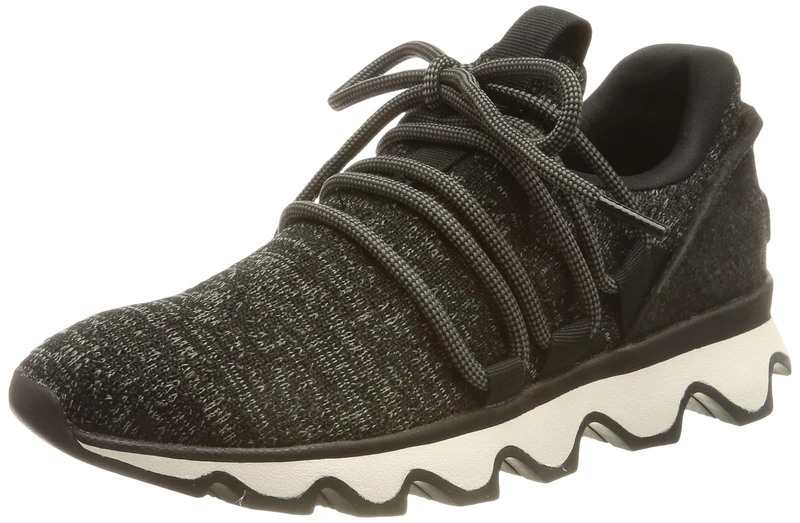 Sorel Women's Kinetic LACE' Running Shoes, Black (Black), 8.5 UK - Image 1
