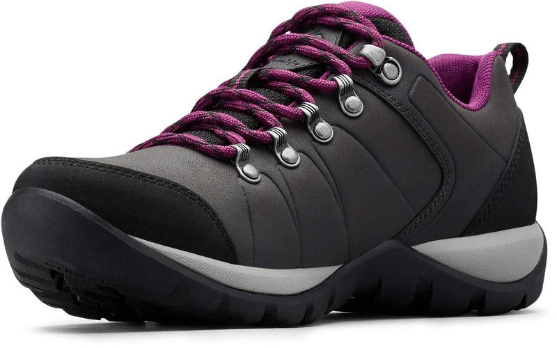 Columbia FIRE Venture L II WP, Women’s Low Rise Hiking Boots, Grey (Shark, Wild IRI 011), 4 (37 EU) - Image 1