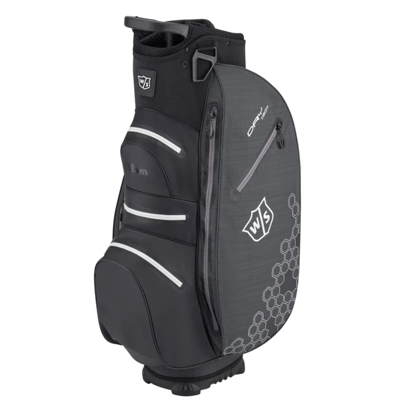 Wilson Golf W/S Dry Tech II Trolley Bag, Card Bag, Black, 1.9 kg, Water repellent material, WGB4908BK