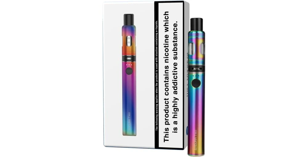 INNOKIN Endura T18II 1300mAh, Variable Wattage, E-Cig Top-Refill 2ml Tank with Airflow Control Vaping, Uses Prism Coil, E Cigarette Vape Pen Starter Kit No Nicotine - Rainbow