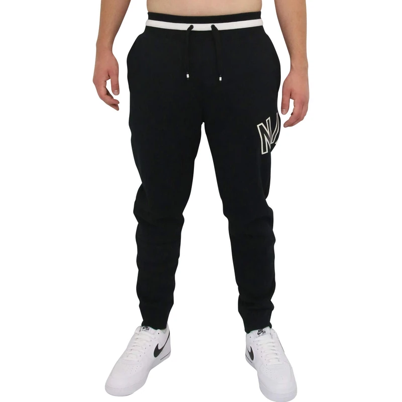 Nike Men M Nsw Air Pant FLC Pants - Black/Black, Small
