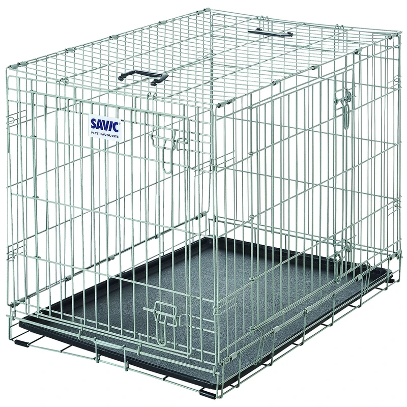 Savic Dog Residence Hammer Tone Crate, 50 x 28 x 34 cm