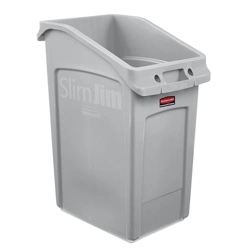 Rubbermaid Commercial Products Slim Jim Under-Counter Container 87 Litre Gray 2026721