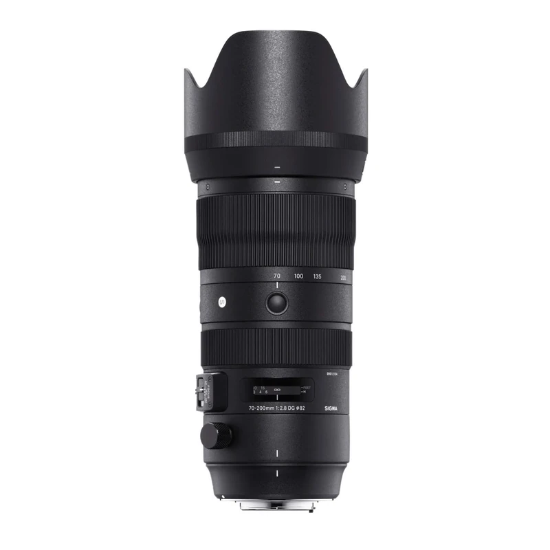 Sigma F2.8 DG OS HSM Sports Telephoto Zoom Lens 70-200mm for Nikon Black