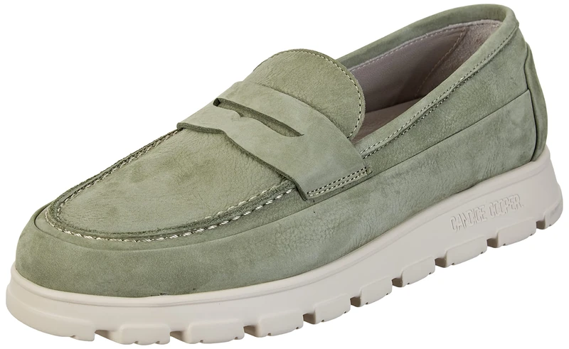 Candice Cooper Women's Ninja Penny Moccasin, Army, 6 UK