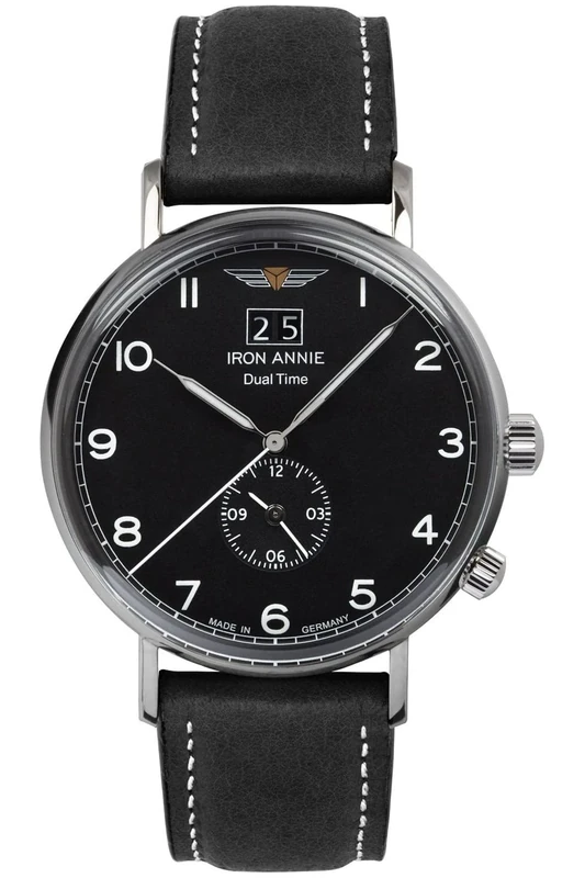 Iron Annie Amazonas Impression Mens Analogue Swiss Quartz Watch with Leather Bracelet 5940-2