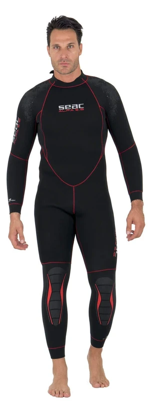 SEAC Alfa 5.0, 5 mm men's diving suit for scuba diving, Black, M