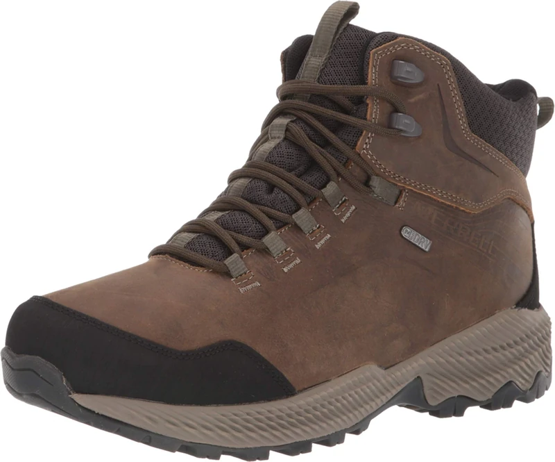 Merrell Men's Forestbound Mid Waterproof Walking Boot, Cloudy, 7 UK