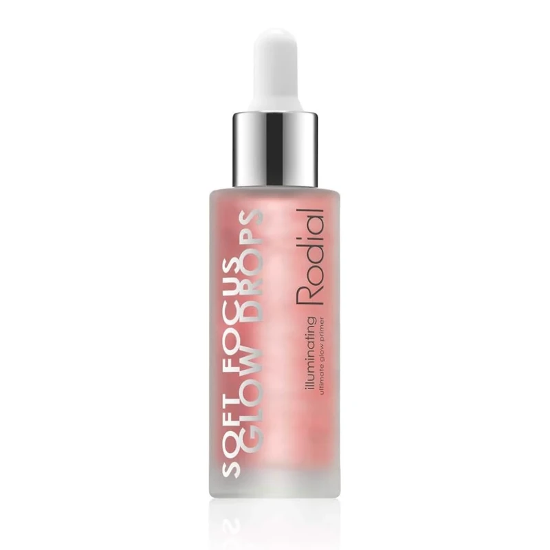 Rodial Soft Focus Glow Booster Drops 30 ml, Illuminating Skin Serum with Glycerin and Antioxidants, Perfectioning and Smoothing Dewy Makeup Base, Weightless Formula