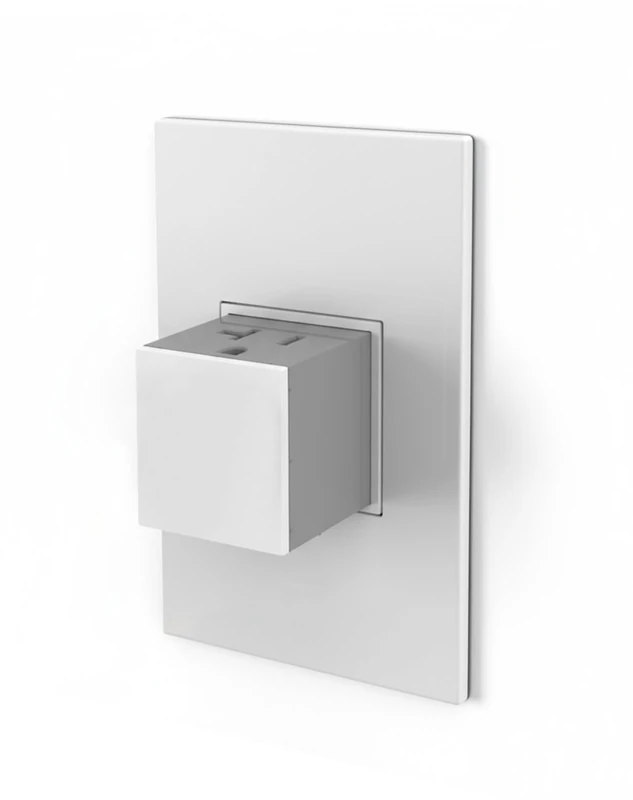 Legrand Adorne ARPTR201GW2WP - Pop-Out Outlet, 20AMP, 1-Gang with Matching Wall Plate