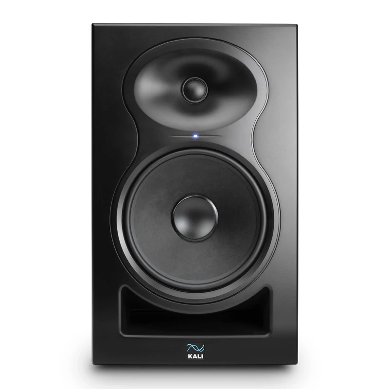 Kali Audio IN-8 Active 3-Way Nearfield Monitor Speaker Studio Monitor (Coaxial Midrange/Tweeter, 140W - 60/40/40 Watt Tri-Amped), black