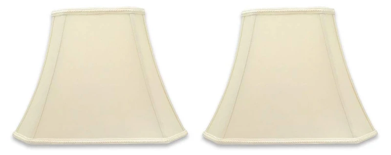 Royal Designs DSO-68-16EG-2 lampshades, 16", Eggshell, 2 Piece