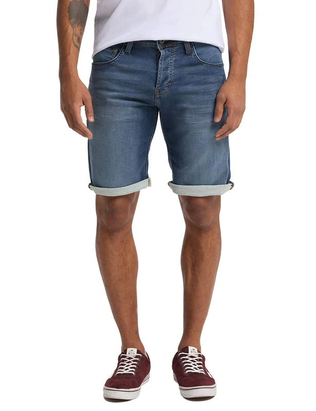 Mustang Men's Style Chicago Shorts, Denim Blue, 33