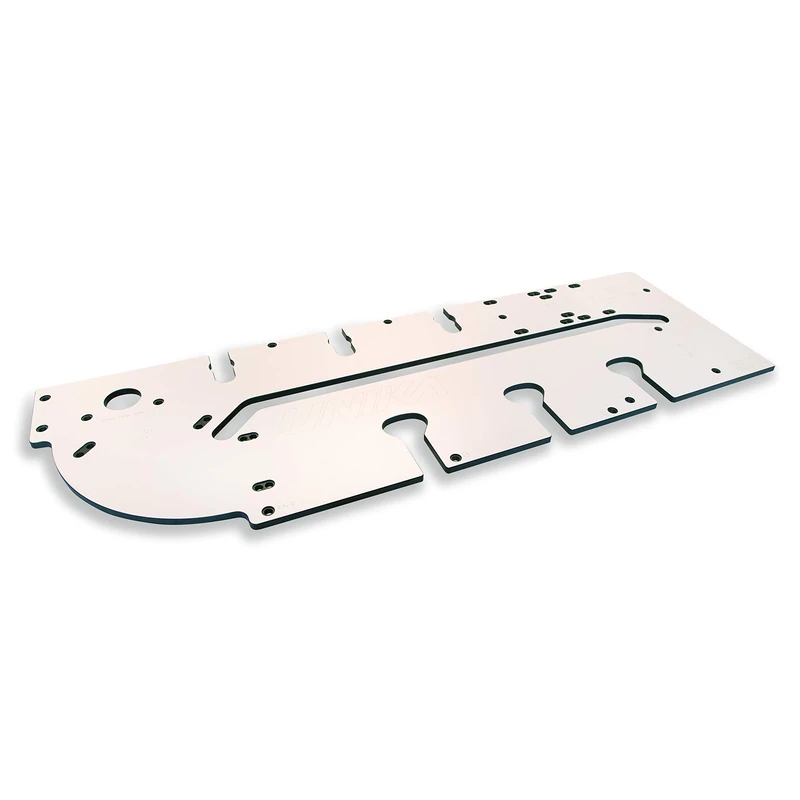 Unika Multi-Surface Worktop Jig – Trade-Quality Router Jig for 500–700mm Worktops | Professional Jointing & Cutout Template | For Straight & Compact Worktops | Heavy-Duty MDF Design