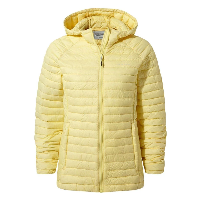 Craghoppers Womens/Ladies VentaLite Hooded Jacket (20 UK) (Buttercup)