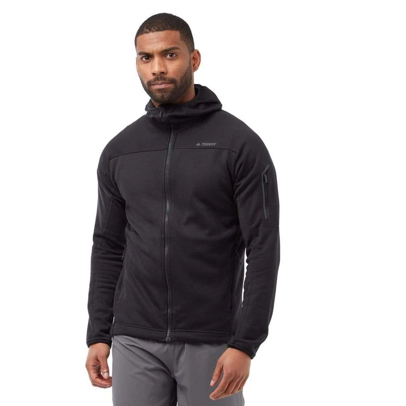 Adidas Stockh Ho Fl Jk Sweatshirt - Black, 56 - Image 1