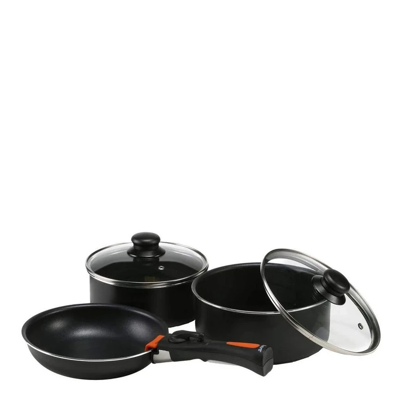 Vango Gourmet Non-Stick Cook Kit Pans and Frypan Cookware for Camping, Backpacking, Hiking, Fishing