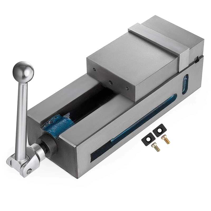 VEVOR Milling Vise 4"/100mm,Bench Clamp Vise Nodular Cast Iron Material,Clamping Vise Clamping Force 19KN Max, Milling Machine Vise