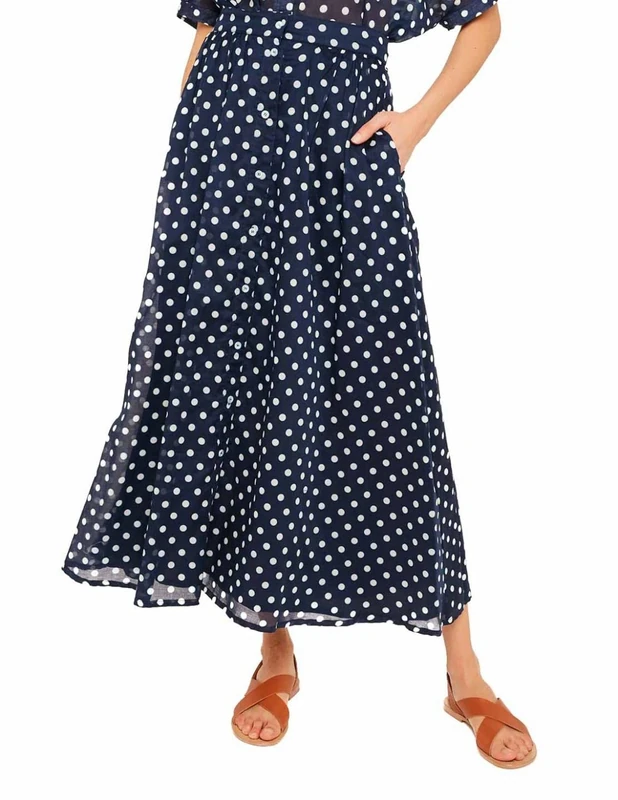 Paul & Joe Sister Women's 9BALADE Skirt, Blue (Navy/Navy 03), 8 - Image 1