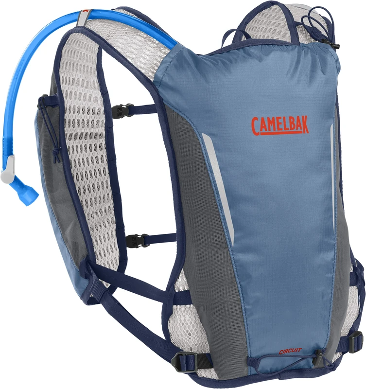 CAMELBAK Circuit Run Vest 50oz, Captain's Blue/Spicy Orange