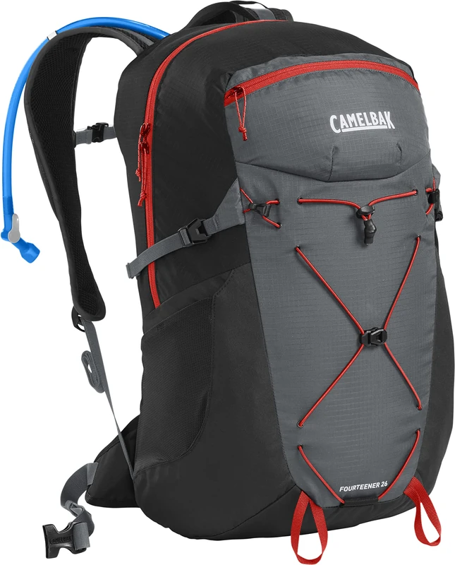 Camelbak Fourteener 26 3L Hydrobag, Graphite/Red Poppy
