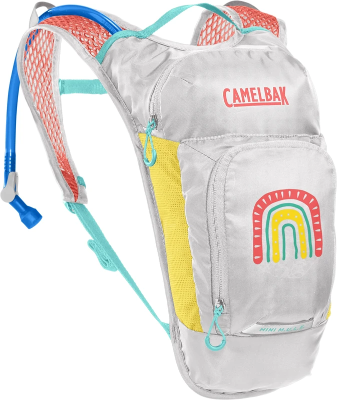 Camelbak Mini M.U.L.E. 50Oz, Grey/Rainbow