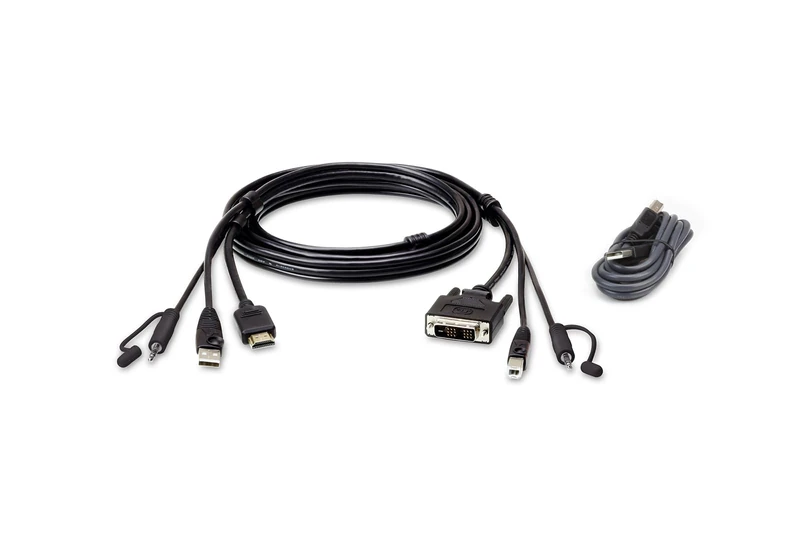 ATEN Cable Kit HDMI USB/SP - DVI-DD L: 1.8 m, 2L-7D02DHX2 (USB/SP - DVI-DD L: 1.8 m)