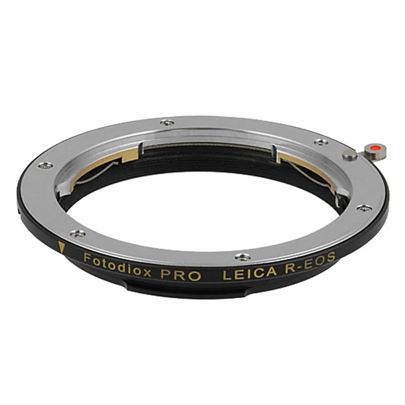 Fotodiox PRO FC10 Lens Adapter Compatible with Leica R Lenses to EOS EF and EFS Mount Cameras - Includes Gen10 Focus Confirmation Chip