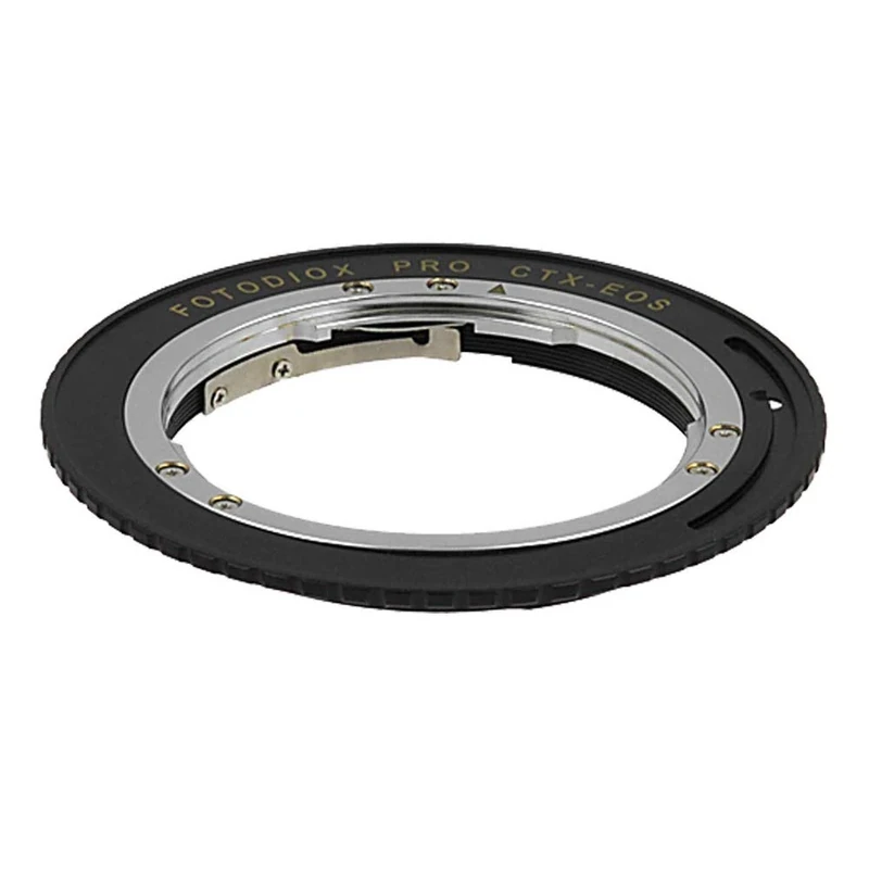 Fotodiox PRO FC10 Lens Adapter Compatible with Contax/Yashica (CY) Lenses to EOS EF and EFS Mount Cameras - Includes Gen10 Focus Confirmation Chip