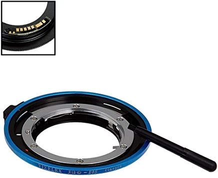 Fotodiox CINEPRO FC10 Lens Adapter Compatible with Nikon G Lenses to EOS EF and EFS Mount Cameras - Includes Gen10 Focus Confirmation Chip