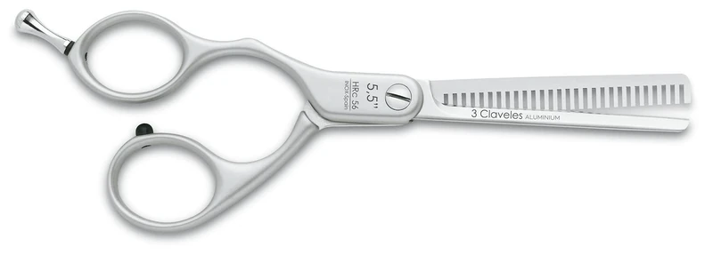 3 Clips, Hair Scissors (5.5") - 1 unit