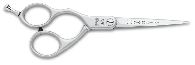 3 Clips, Hair Scissors (5.5") - 1 unit