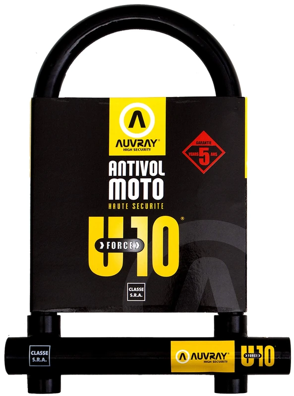 Auvray UFD120230STAUV Anti-Theft Key Lock Lock Schwarz - Image 1