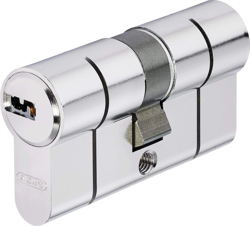 Abus Double entry cylinder D6PSN 40/70 mm Bkn, Nickel-plated