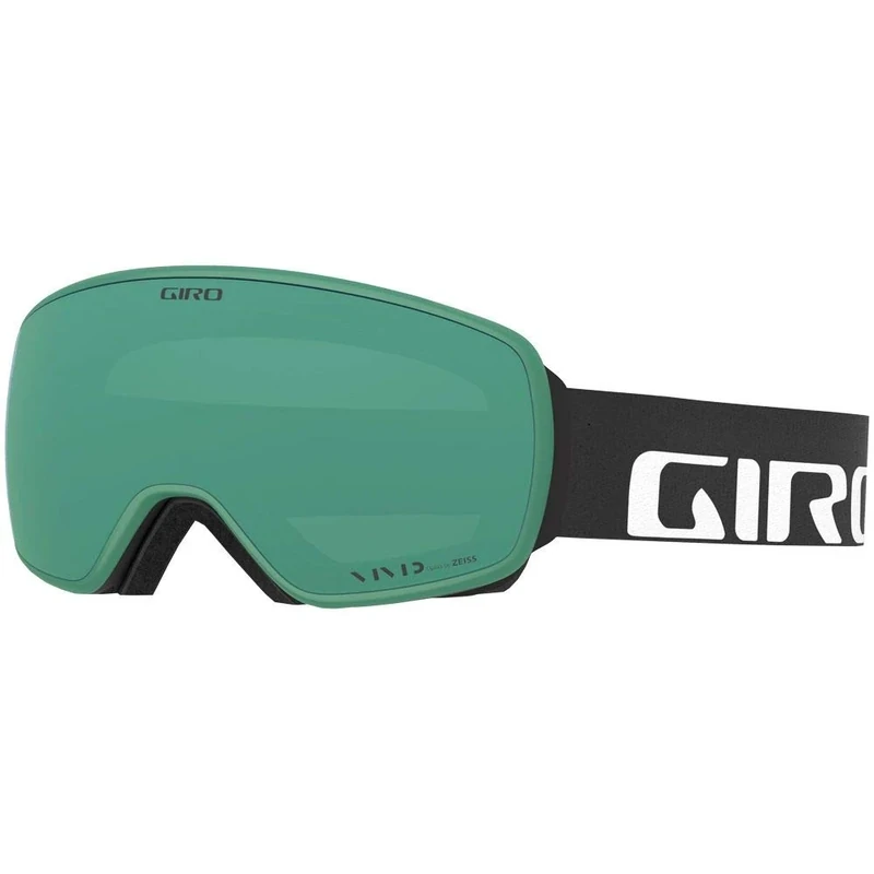 Giro Girrj Agent Snow Goggles - Black Wordmark - Vivid Emerald/Vivid Infrared, One Size
