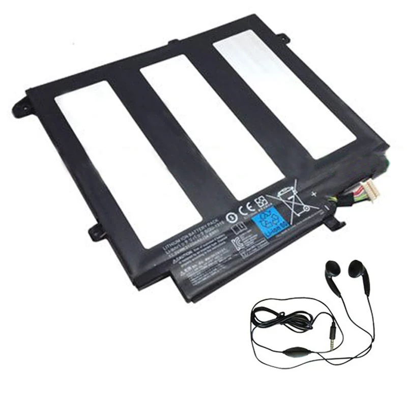 AMSB6|#Amsahr SQU-1315-03 Replacement Battery for FUJITSU SQU-1315, SQU-1315 - Includes Stereo Earphone ()