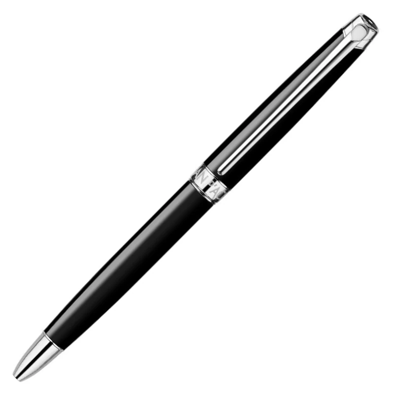 Caran d'Ache - Ebony Black LÉMAN BI-FUNCTION - Ballpoint Pen & Mechanical Pencil Set
