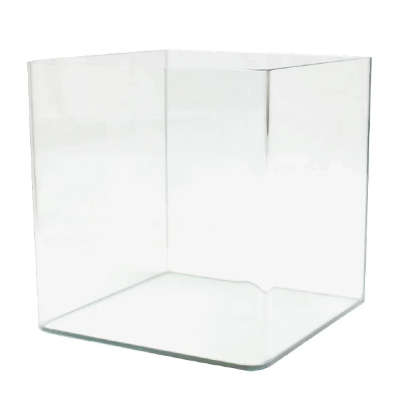 Amtra Nanotank 90 - Aquarium Tank 90 Liters - Extra Clear Glass Case 45 x 45 x 45 cm - Tank for Goldfish or as a Turtle Tank for Water Turtles with Shock Absorbing Mat Included