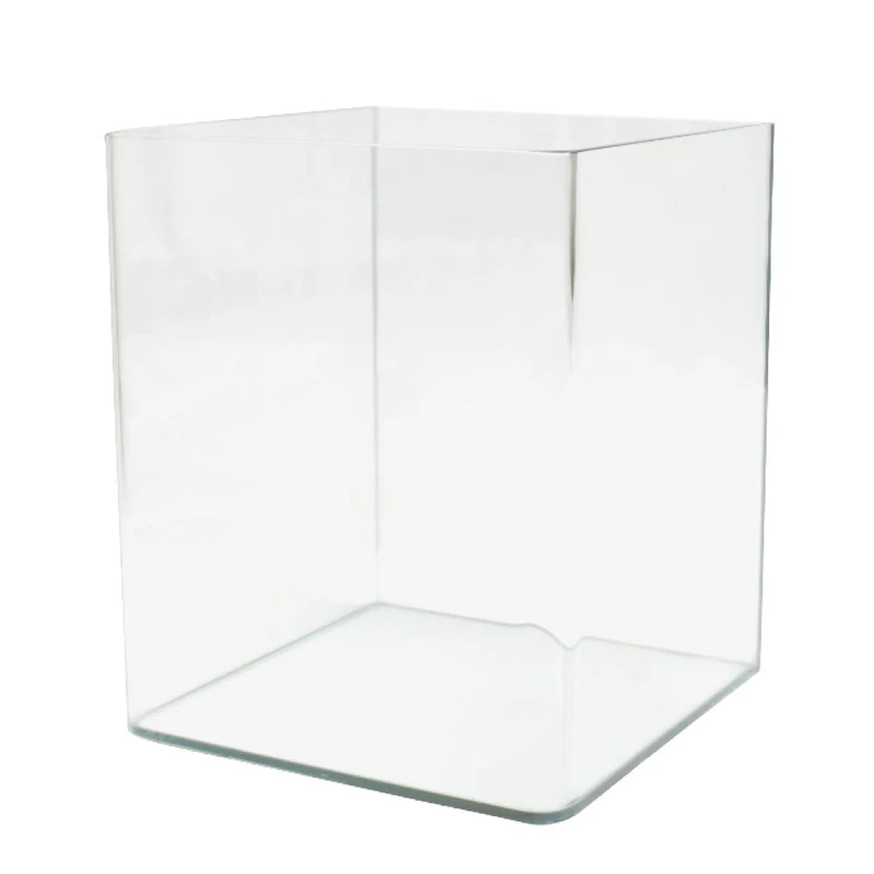Amtra Nanotank 60 - Aquarium Tank 60 Liters - Extra Clear Glass Case 38 x 38 x 43 cm - Tank for Goldfish or as a Turtle Tank for Water Turtles with Shock Absorbing Mat Included