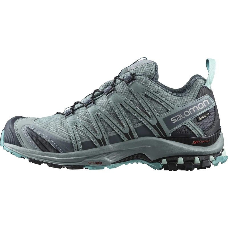 Salomon XA PRO 3D GTX W, Women’s Trail Running Shoes, Grey (Lead/Stormy Weather/Meadowbrook Ld/StormyWthr/Mdowbrook), 7 (40 2/3 EU)