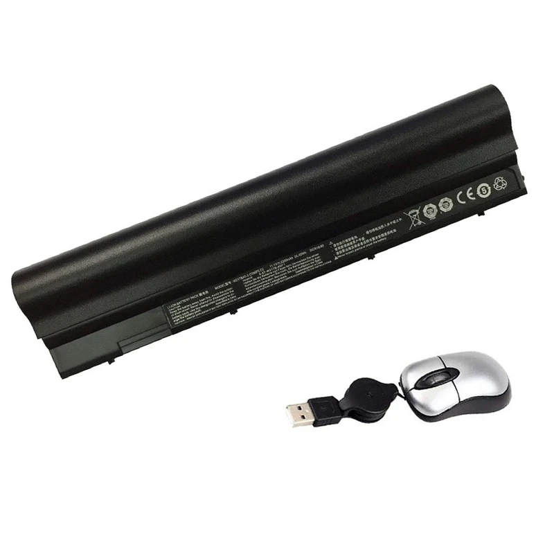 AMSB6|#Amsahr 6-87-W217S-4DF1-05 Replacement Battery for CLEVO 6-87-W217S-4DF1, W217BAT-3, 6-87-W217S-4DF1 - Includes Mini Optical Mouse ()