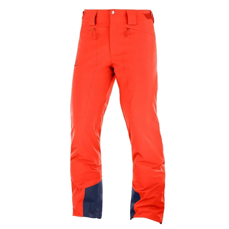 Salomon Men's Ski Trousers, ICEMANIA PANT M, Material: Mixture of Synthetics, Red (Cherry Tomato), Size M/R, LC1205900