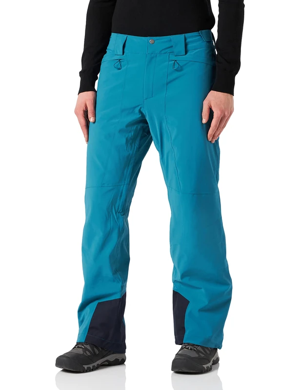 Salomon Men's Ski Trousers, ICEMANIA PANT M, Material: Mixture of Synthetics, Blue (Lyons Blue), Size S/R, LC1205500