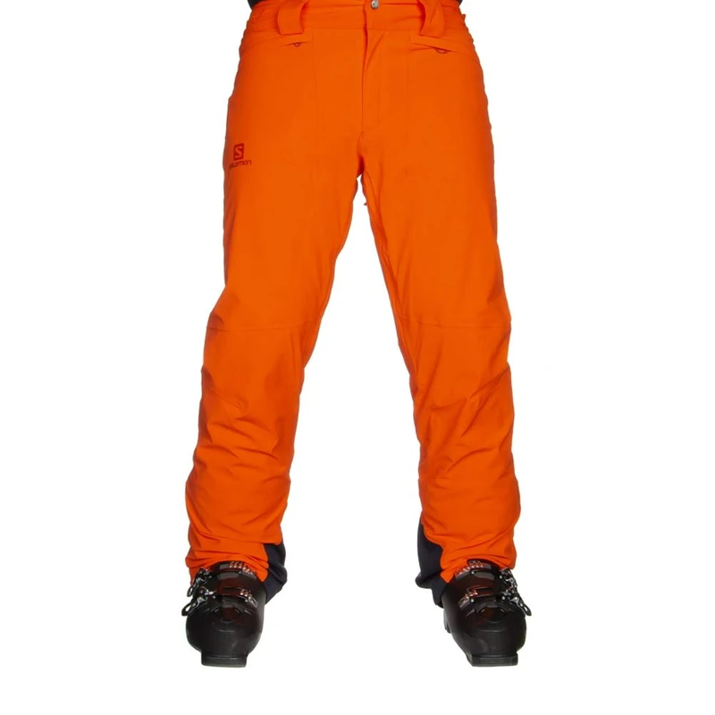 Salomon Men's Ski Trousers, ICEMANIA PANT M, Material: Mixture of Synthetics, Red (Cherry Tomato), Size 2XLR, LC1205900